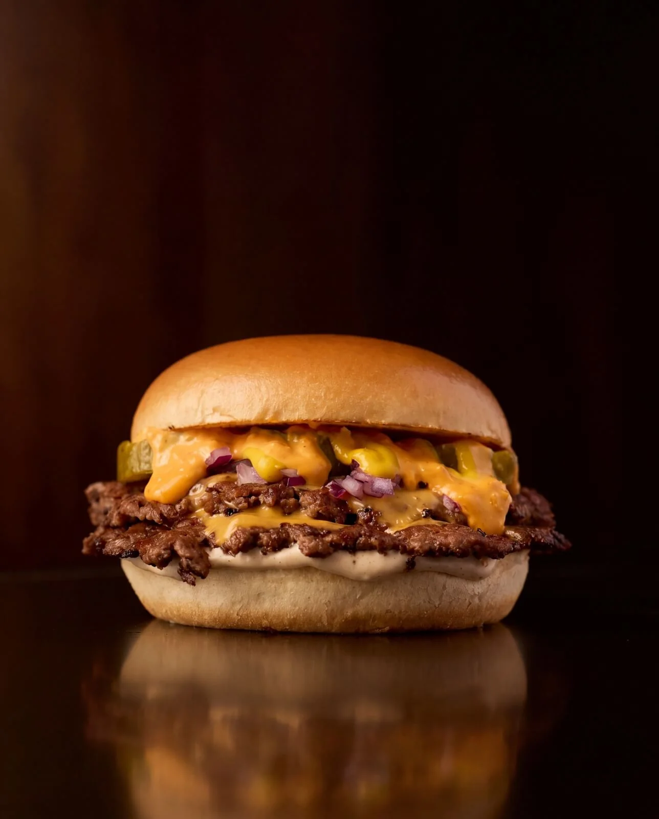 The Proper Fitty - Loaded Double Smash burger