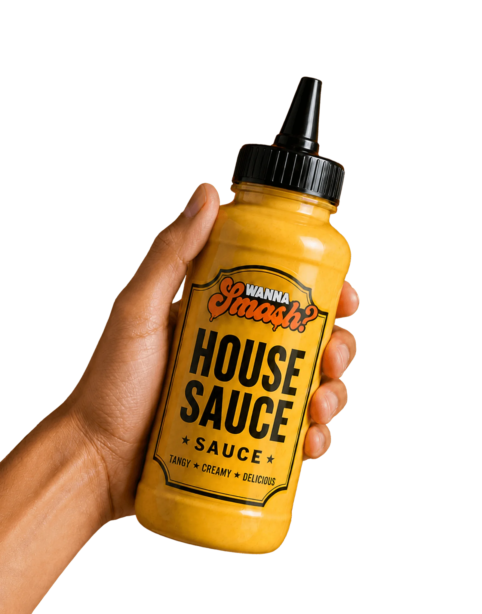Wanna Smash sauce bottle